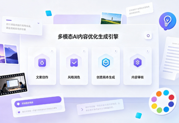 潮州AI智能内容优化创新 多模态生成技术丰富数字内容创作生态
